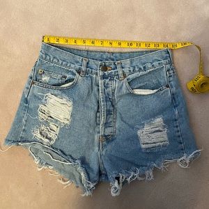 Vintage High-rise Jean Short